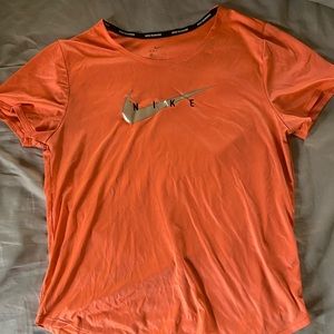 Peach Nike Dri Fit. Size M